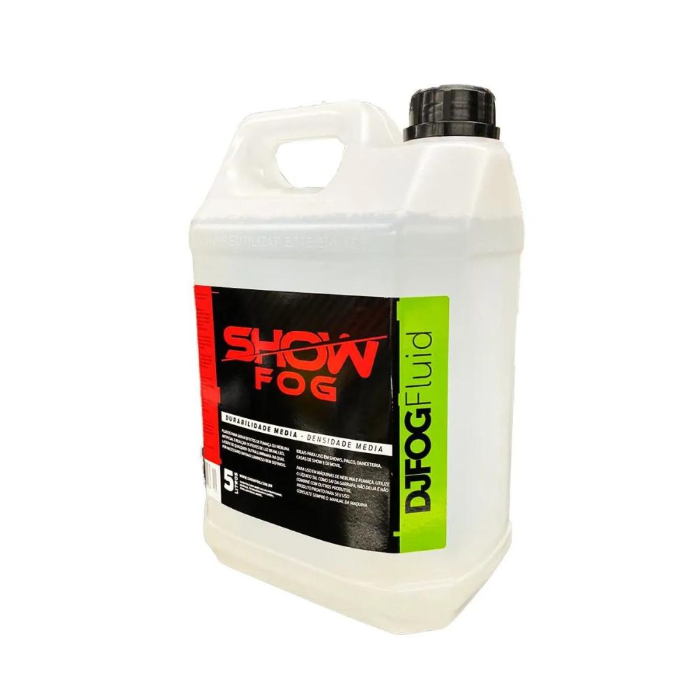 Líquido para Máquina de Fumaça Show Fog DJ Fog  5 litros